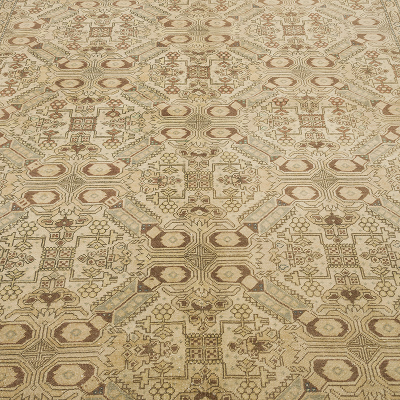Vintage Turkish Hand-Knotted Rug - 6' 5" x 9' 2" (77" x 110") - K0075663