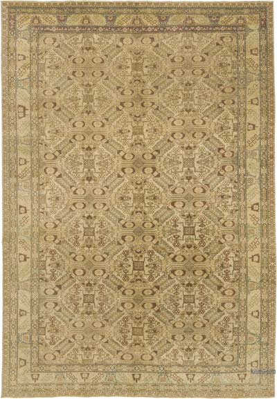Alfombra Vintage Turca Anudada a Mano - 195 cm x 279 cm
