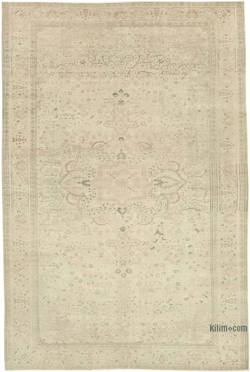 Alfombra Vintage Turca Anudada a Mano - 190 cm x 300 cm - K0075664