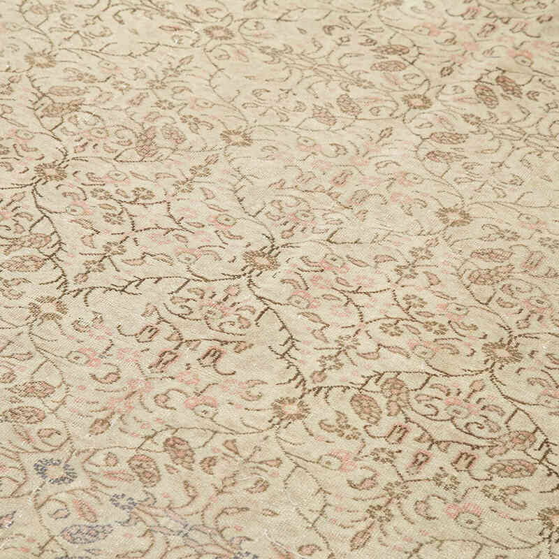 Alfombra Vintage Turca Anudada a Mano - 182 cm x 286 cm - K0075665