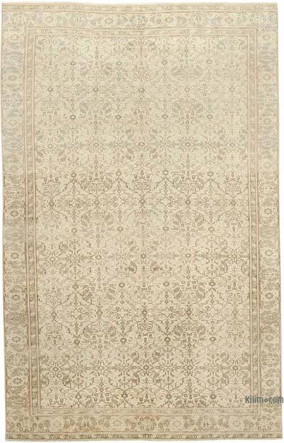 Alfombra Vintage Turca Anudada a Mano - 182 cm x 286 cm