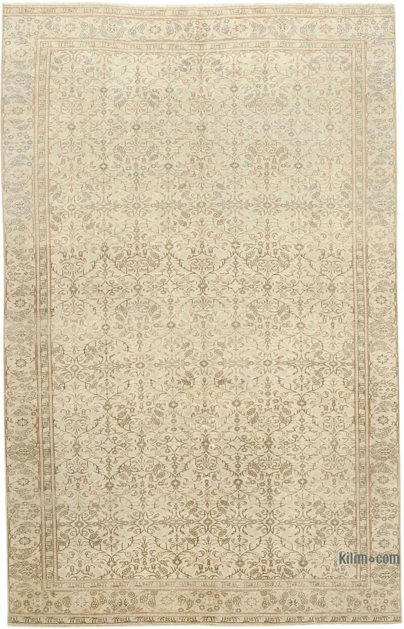 Alfombra Vintage Turca Anudada a Mano - 182 cm x 286 cm - K0075665