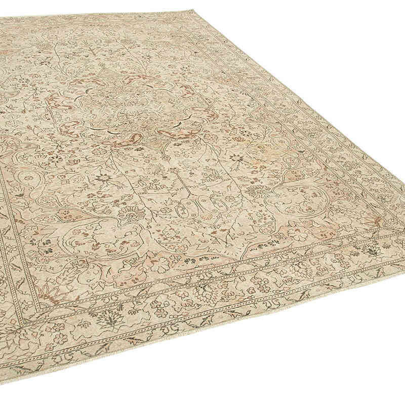 El Dokuma Vintage Halı - 197 cm x 290 cm - K0075667