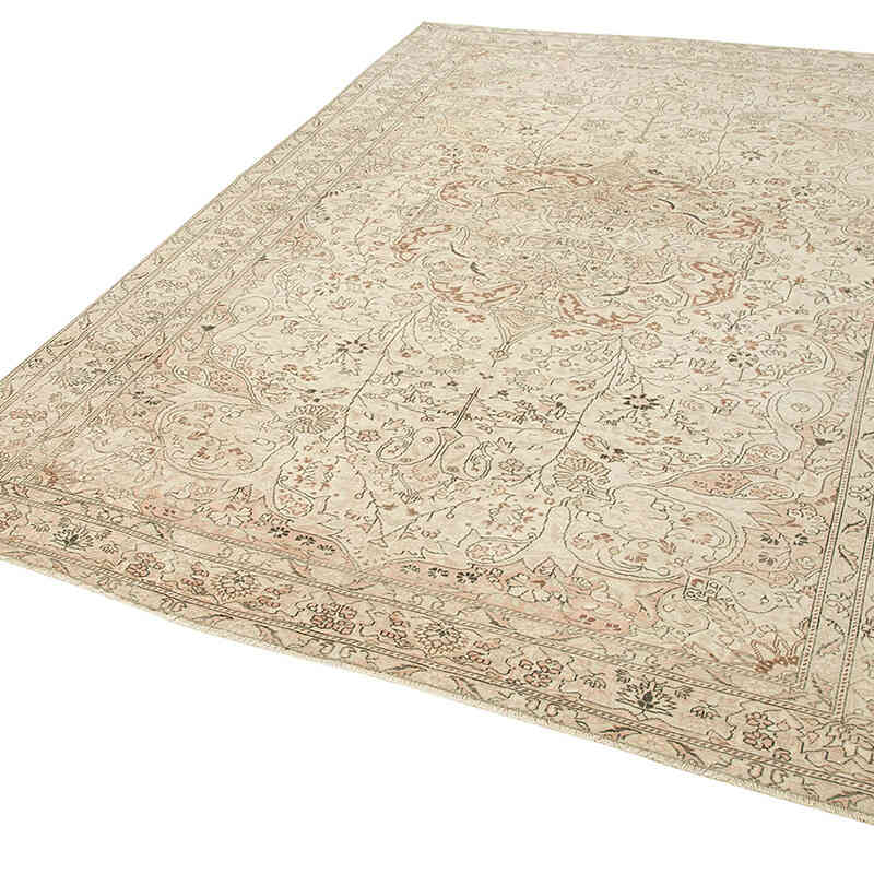 El Dokuma Vintage Halı - 197 cm x 290 cm - K0075667
