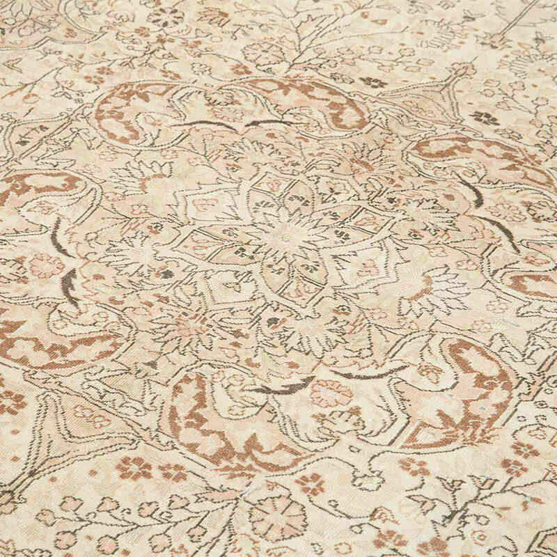 El Dokuma Vintage Halı - 197 cm x 290 cm - K0075667
