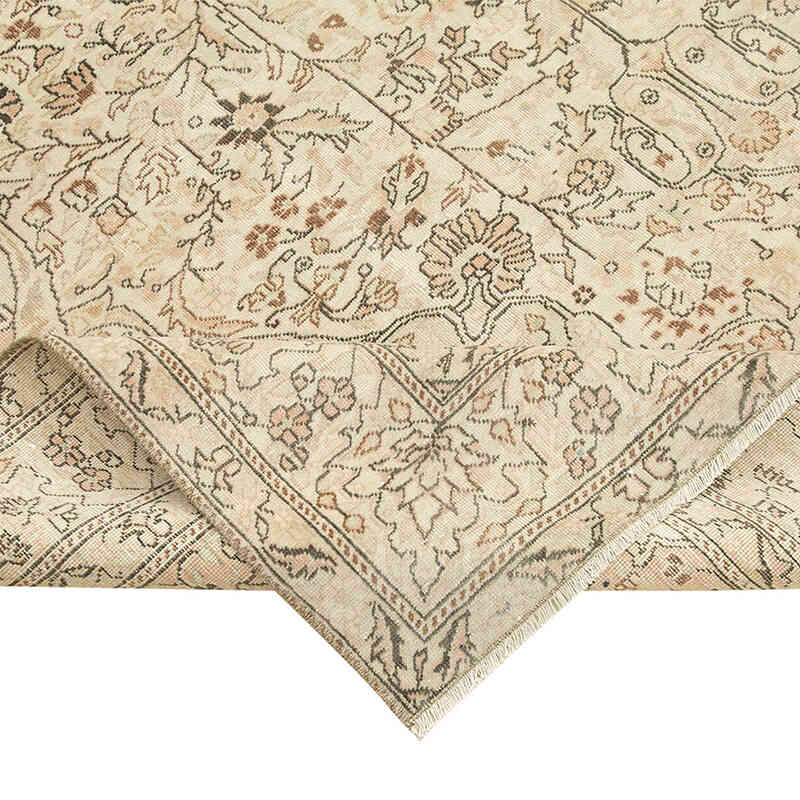 El Dokuma Vintage Halı - 197 cm x 290 cm - K0075667