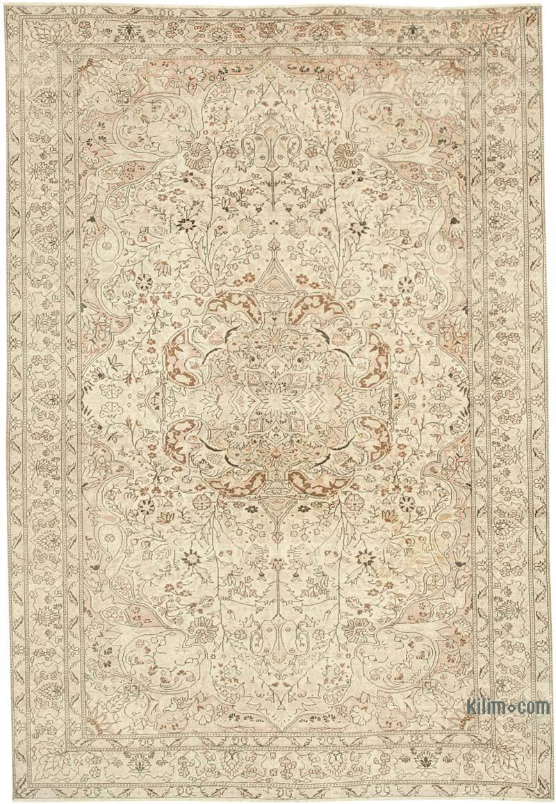 El Dokuma Vintage Halı - 197 cm x 290 cm - K0075667