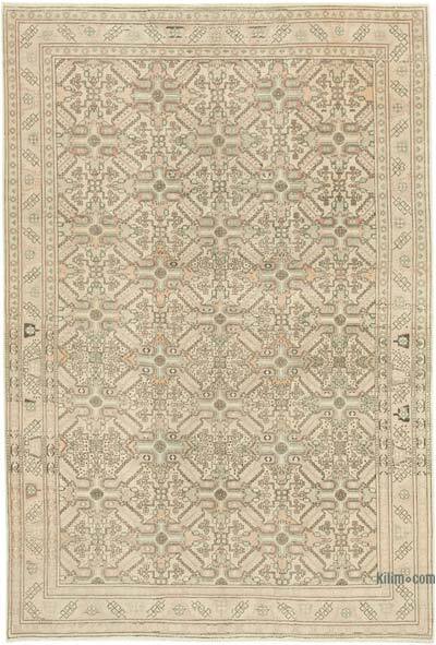 El Dokuma Vintage Halı - 194 cm x 288 cm