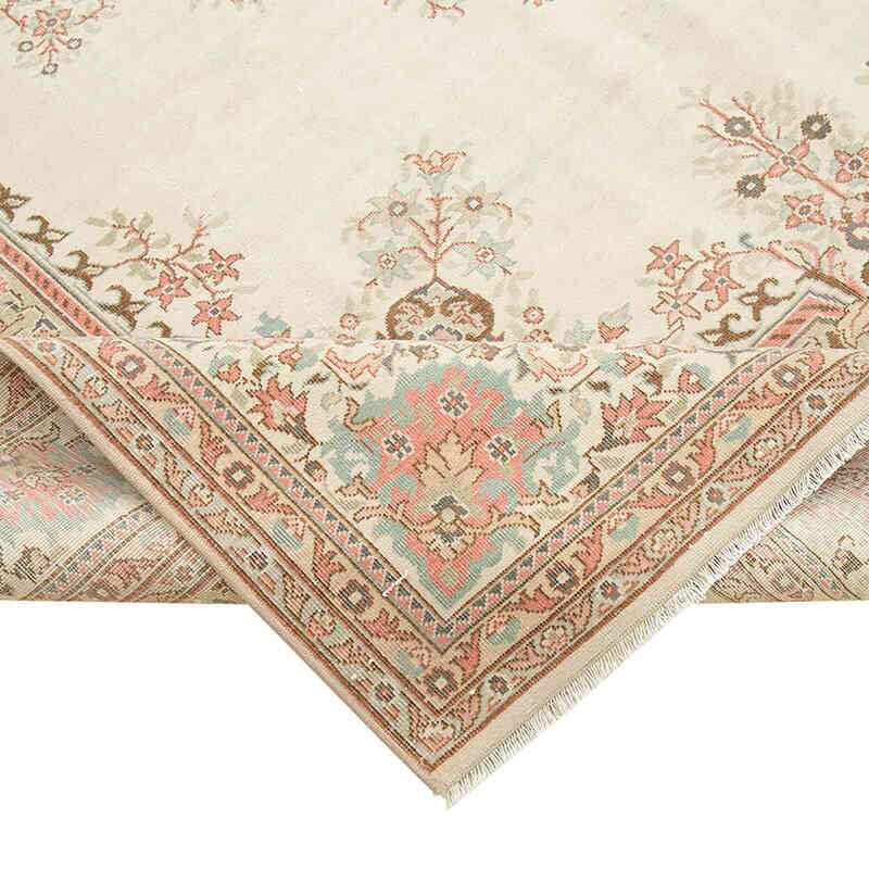 Alfombra Vintage Turca Anudada a Mano - 205 cm x 300 cm - K0075671