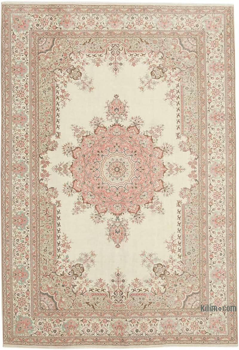 Alfombra Vintage Turca Anudada a Mano - 205 cm x 300 cm - K0075671