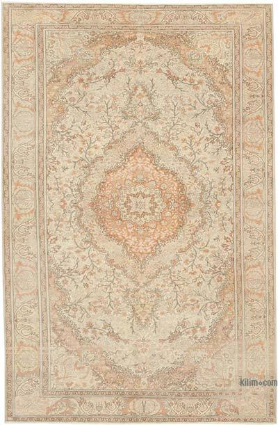El Dokuma Vintage Halı - 190 cm x 297 cm
