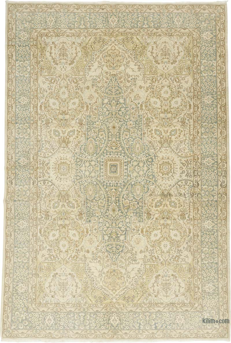El Dokuma Vintage Halı - 210 cm x 312 cm - K0075673