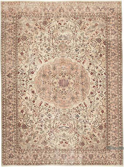 Vintage Turkish Hand-Knotted Rug - 6' 8" x 9' 1" (80" x 109")