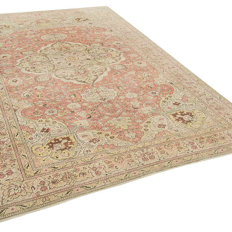Vintage Turkish Hand-Knotted Rug - 6' 4" x 9' 9" (76" x 117") - K0075675