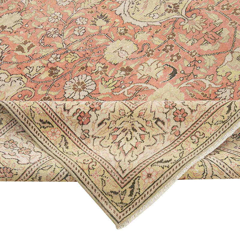 Vintage Turkish Hand-Knotted Rug - 6' 4" x 9' 9" (76" x 117") - K0075675