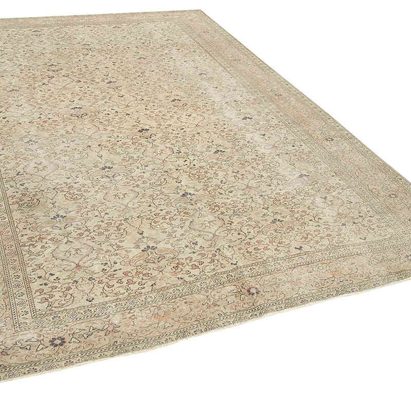 El Dokuma Vintage Halı - 197 cm x 282 cm - K0075676