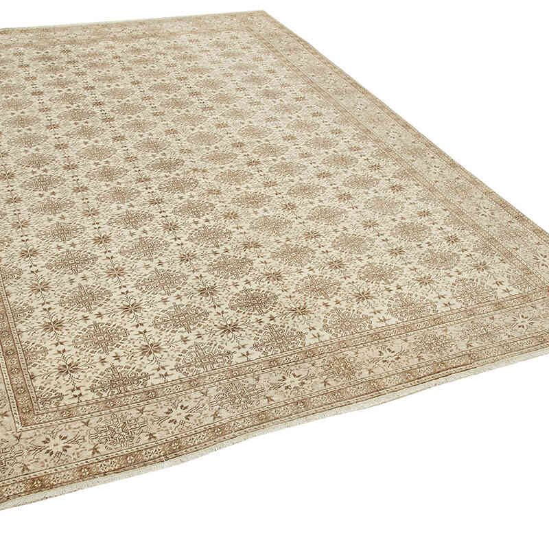 El Dokuma Vintage Halı - 196 cm x 296 cm - K0075677