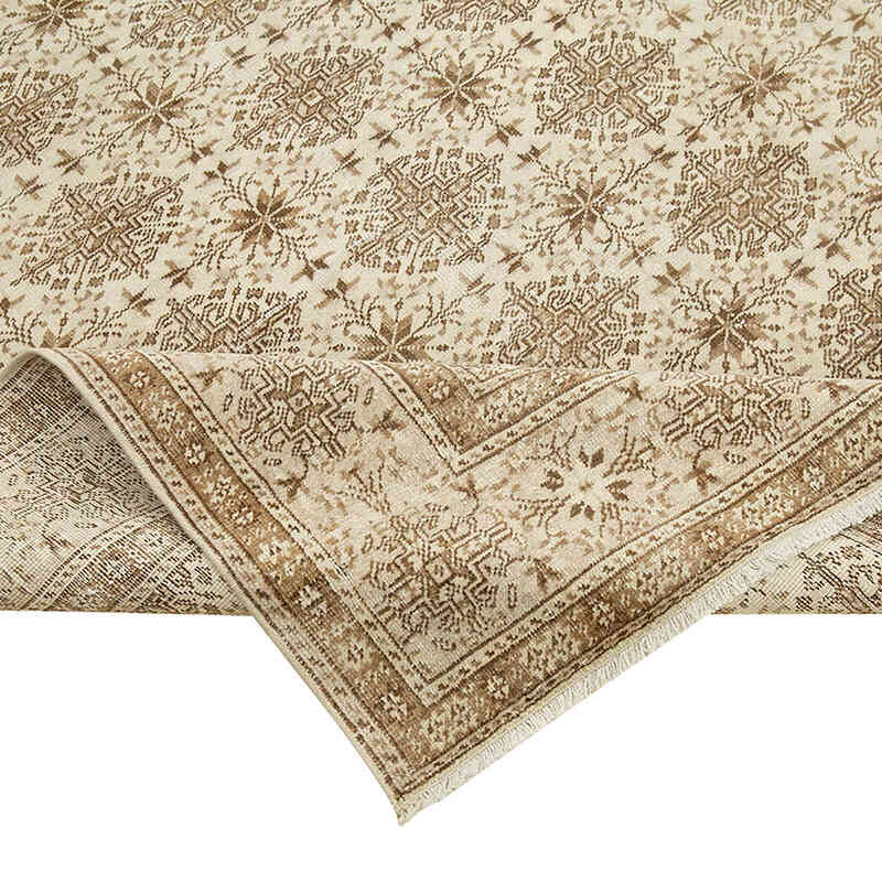 El Dokuma Vintage Halı - 196 cm x 296 cm - K0075677