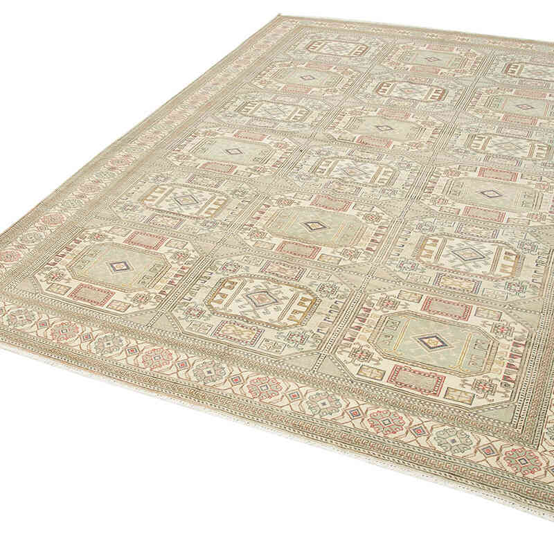 Vintage Turkish Hand-Knotted Rug - 6' 6" x 9' 4" (78" x 112") - K0075678