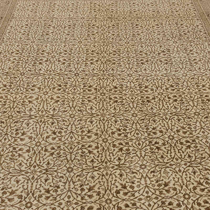 Vintage Turkish Hand-Knotted Rug - 6' 6" x 9' 3" (78" x 111") - K0075679
