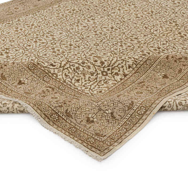 Vintage Turkish Hand-Knotted Rug - 6' 6" x 9' 3" (78" x 111") - K0075679