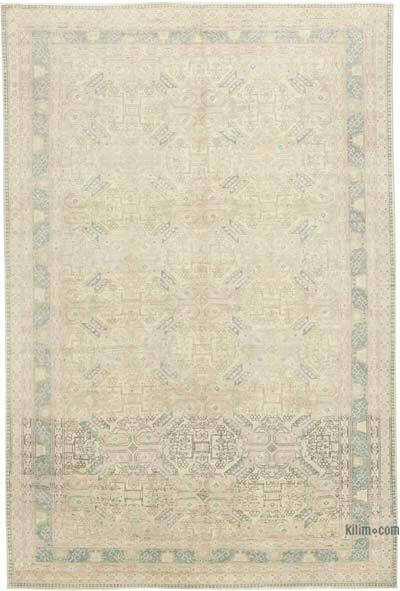 Alfombra Vintage Turca Anudada a Mano - 193 cm x 287 cm