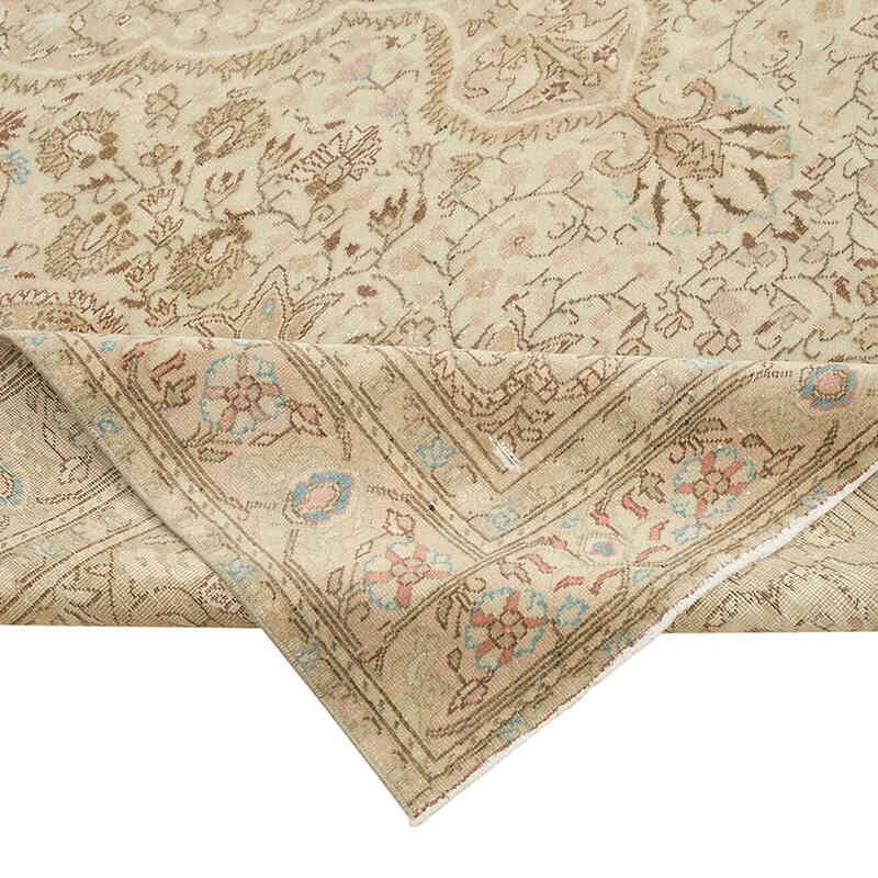 Alfombra Vintage Turca Anudada a Mano - 197 cm x 285 cm - K0075681