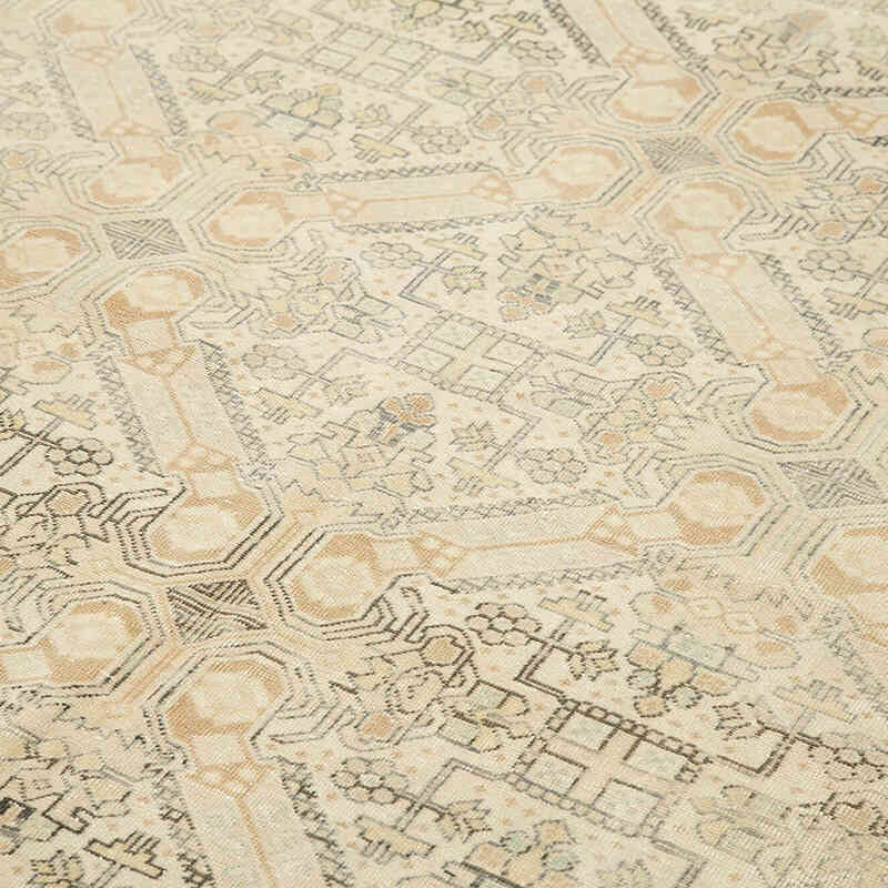Alfombra Vintage Turca Anudada a Mano - 195 cm x 289 cm - K0075682