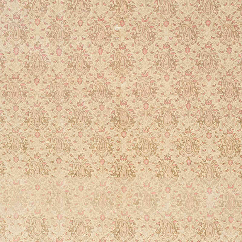 Alfombra Vintage Turca Anudada a Mano - 203 cm x 314 cm - K0075684