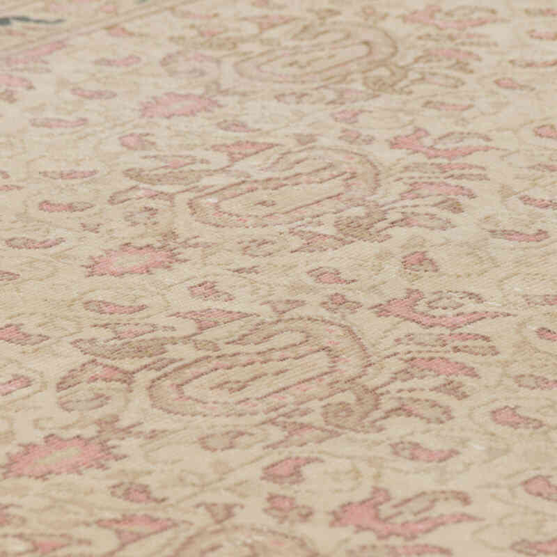 Alfombra Vintage Turca Anudada a Mano - 203 cm x 314 cm - K0075684