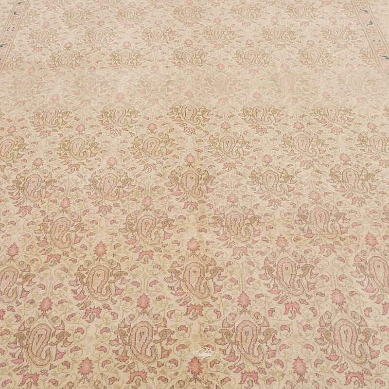 Alfombra Vintage Turca Anudada a Mano - 203 cm x 314 cm - K0075684