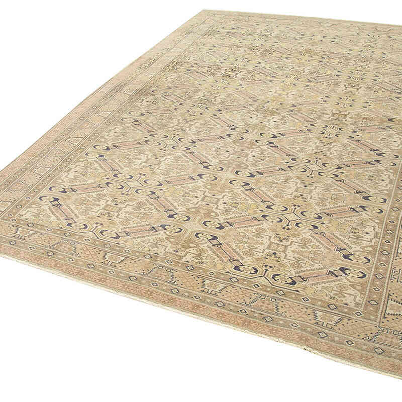 Alfombra Vintage Turca Anudada a Mano - 200 cm x 296 cm - K0075685