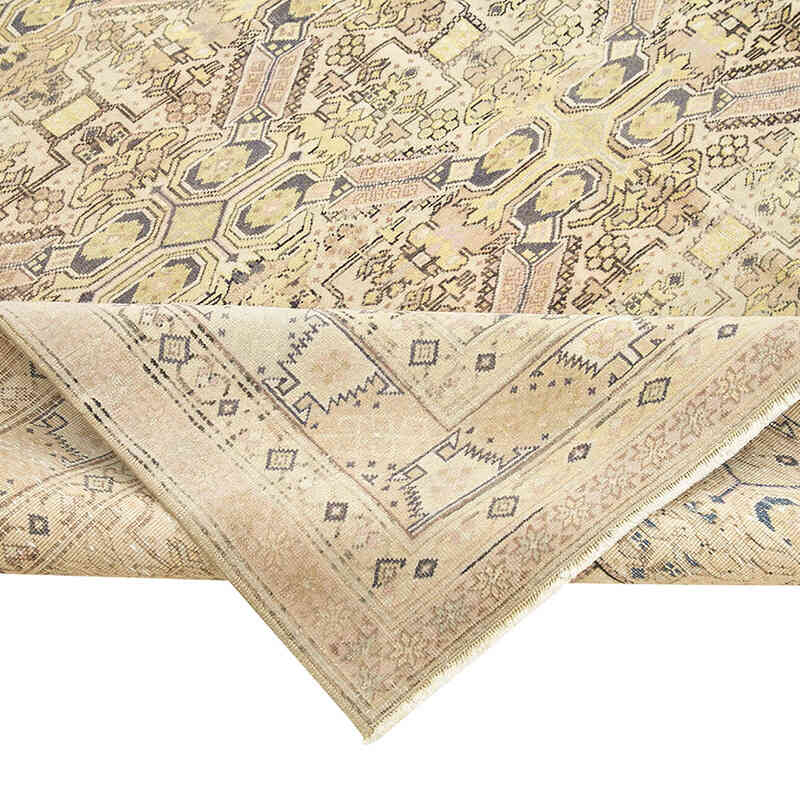 Alfombra Vintage Turca Anudada a Mano - 200 cm x 296 cm - K0075685