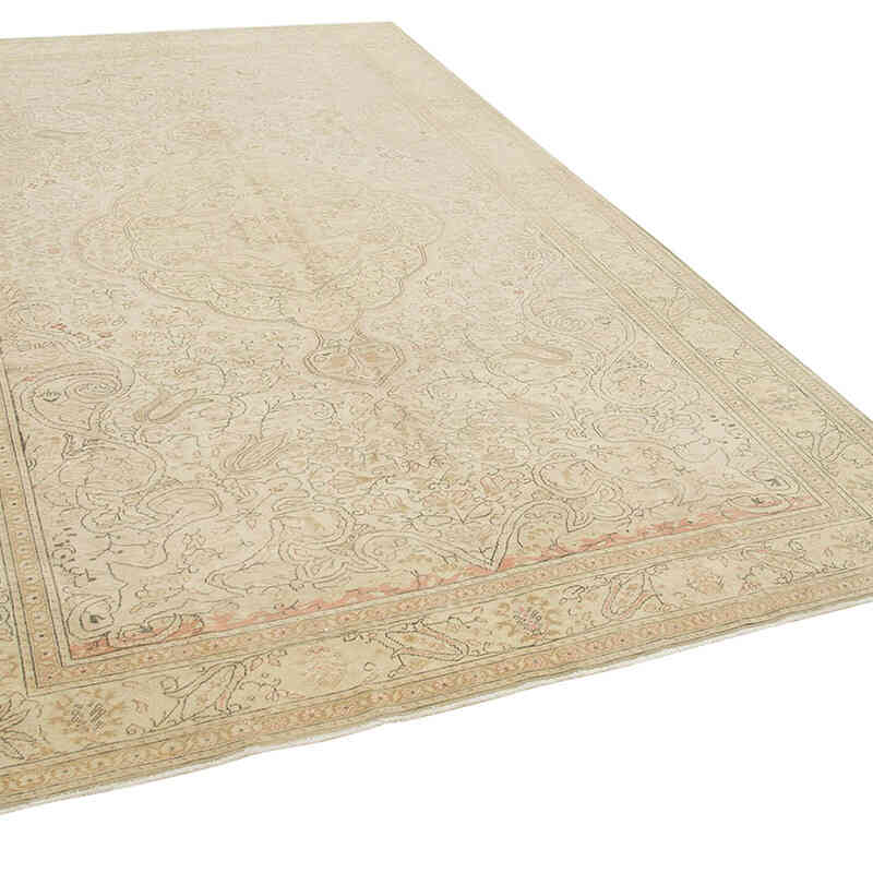 El Dokuma Vintage Halı - 202 cm x 324 cm - K0075686