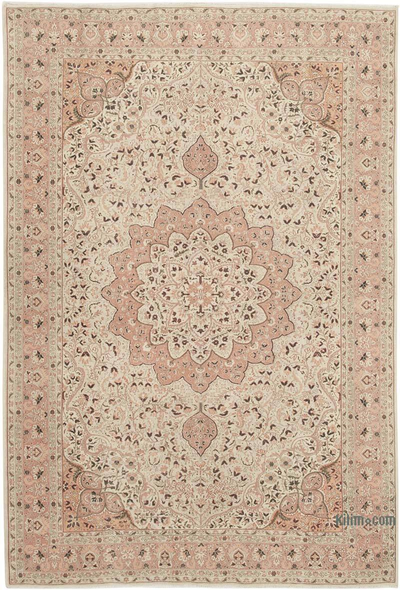 El Dokuma Vintage Halı - 210 cm x 313 cm - K0075688