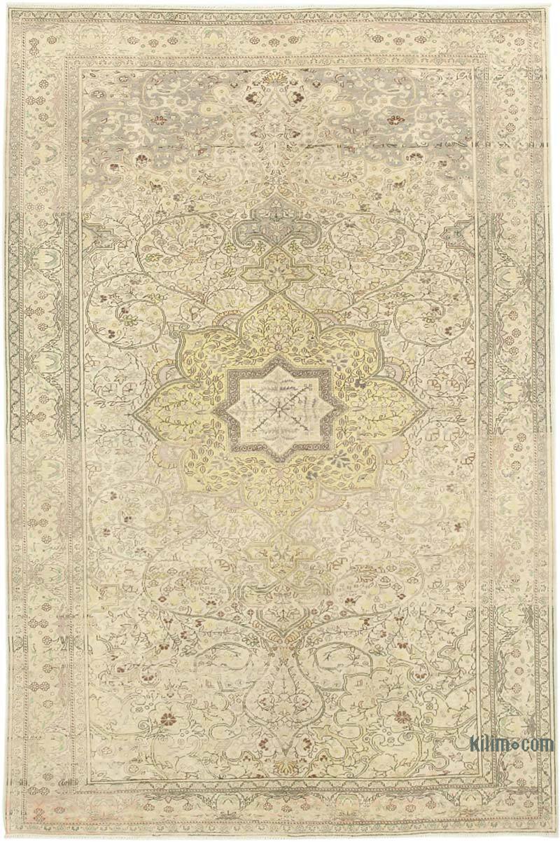 El Dokuma Vintage Halı - 200 cm x 292 cm - K0075690