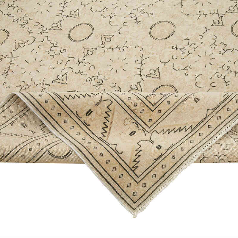 Vintage Turkish Hand-Knotted Rug - 6' 6" x 9' 8" (78" x 116") - K0075691