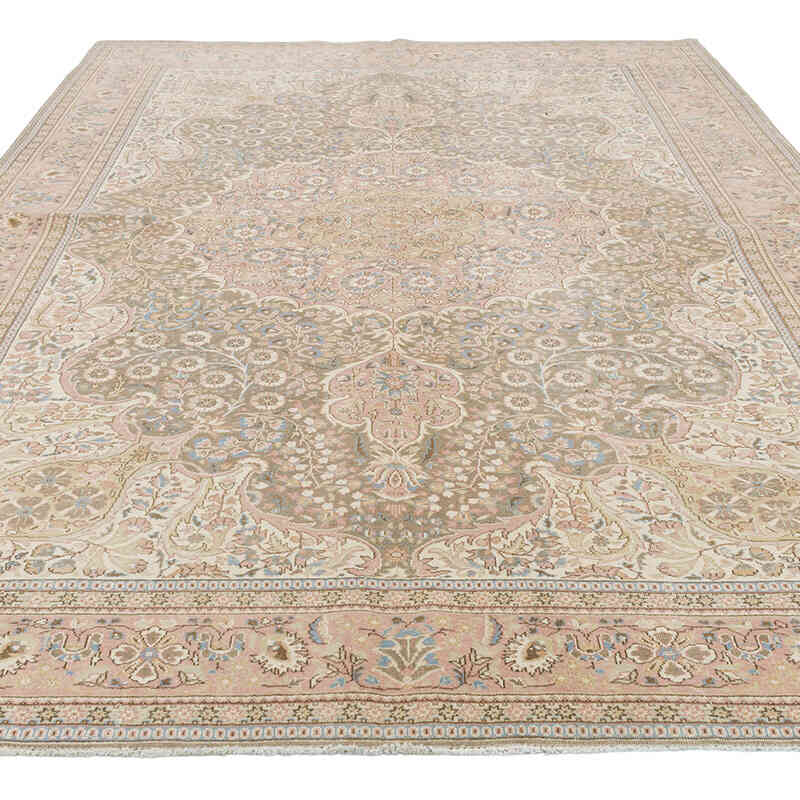 El Dokuma Vintage Halı - 209 cm x 310 cm - K0075694