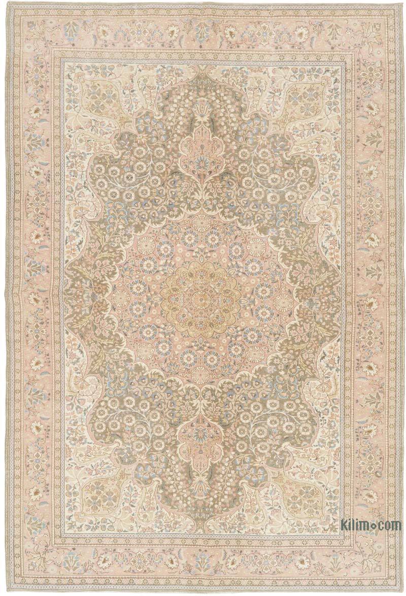 El Dokuma Vintage Halı - 209 cm x 310 cm - K0075694