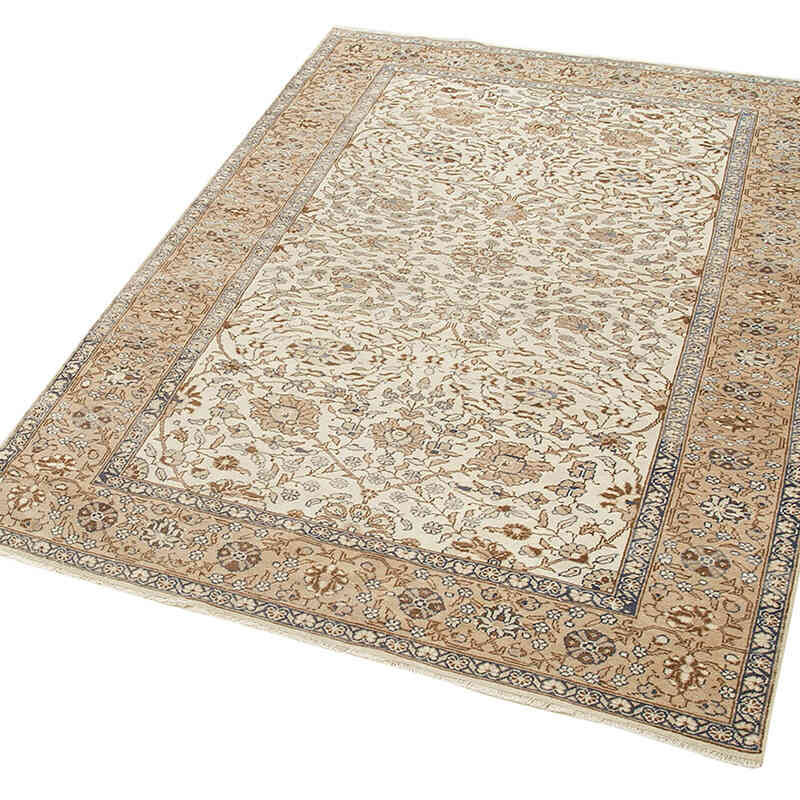 El Dokuma Vintage Halı - 118 cm x 170 cm - K0075695