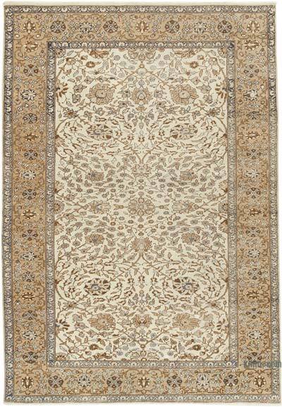 Alfombra Vintage Turca Anudada a Mano - 118 cm x 170 cm