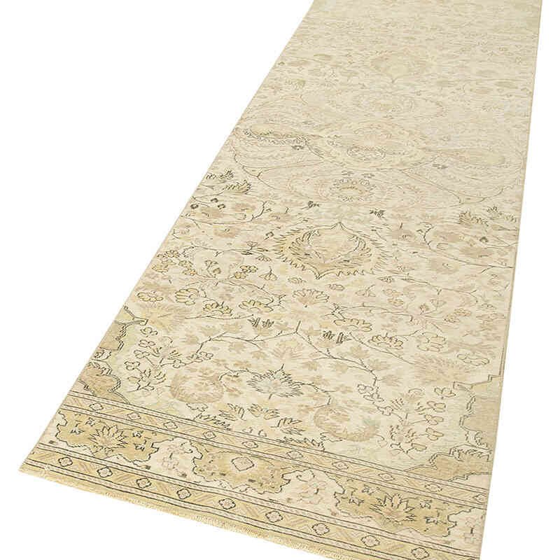 Vintage Turkish Runner Rug - 2' 10" x 9' 9" (34" x 117") - K0075700