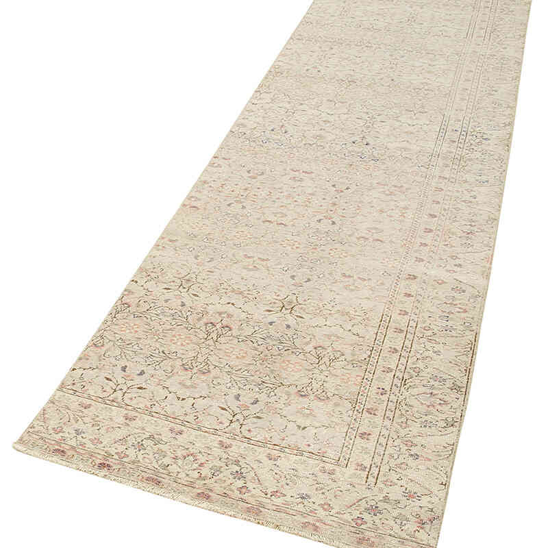 Vintage Anadolu Yolluk - 80 cm x 282 cm - K0075701
