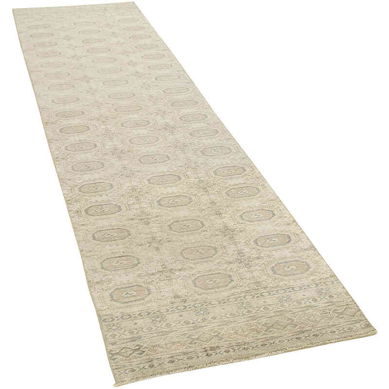 Vintage Turkish Runner Rug - 2' 6" x 9' 4" (30" x 112") - K0075705