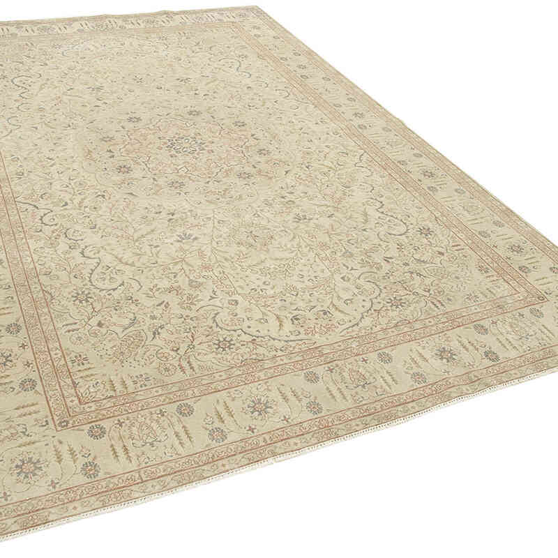 Vintage Turkish Hand-Knotted Rug - 6' 5" x 9' 8" (77" x 116") - K0075715
