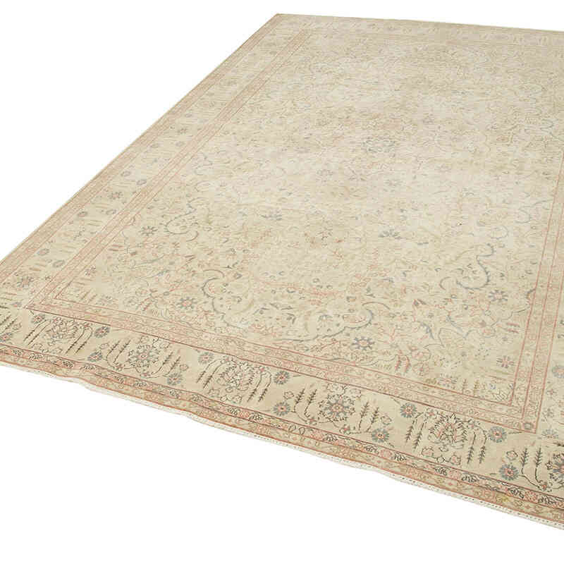 Vintage Turkish Hand-Knotted Rug - 6' 5" x 9' 8" (77" x 116") - K0075715
