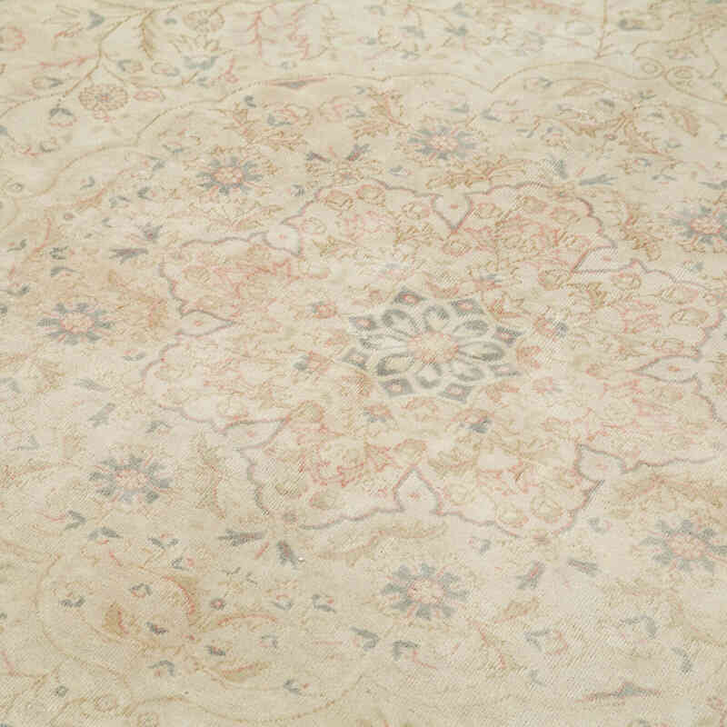 Vintage Turkish Hand-Knotted Rug - 6' 5" x 9' 8" (77" x 116") - K0075715