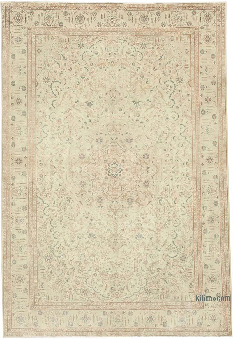 Vintage Turkish Hand-Knotted Rug - 6' 5" x 9' 8" (77" x 116") - K0075715