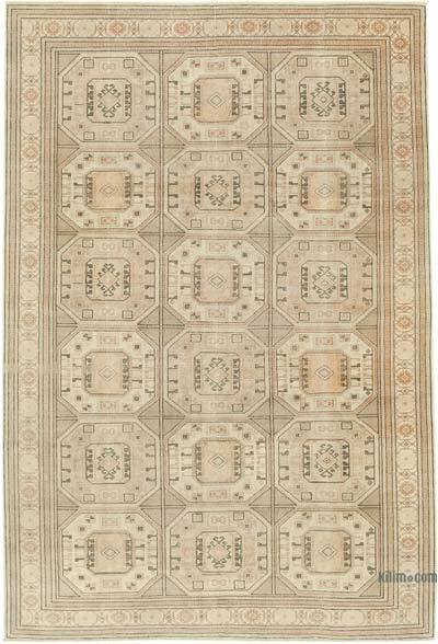 Alfombra Vintage Turca Anudada a Mano - 200 cm x 294 cm