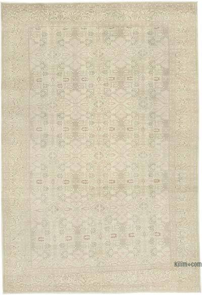 Alfombra Vintage Turca Anudada a Mano - 196 cm x 296 cm